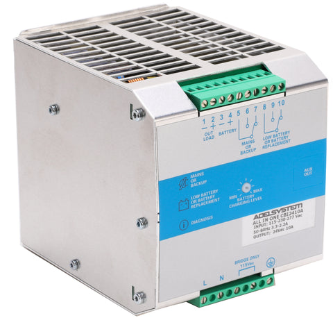 DC-UPS All In One + Battery start-up - In:115-230-277Vac Out:24V 10A