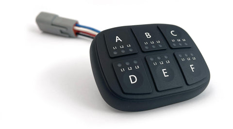 PK23 Compact keypad 6 keys