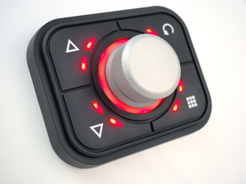 PWTR4-J Powertrack rotary encoder 4-buttons keypad, IP67 with joystick function