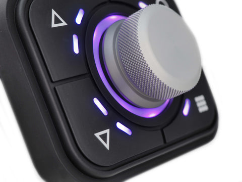PWTR4-J Powertrack rotary encoder 4-buttons keypad, IP67 with joystick function