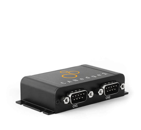 CANedge1: 2x CAN Bus Data Logger (SD + RTC)