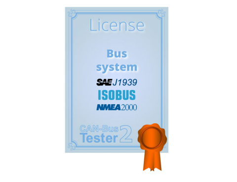 Node measurement SAE J1939 licence