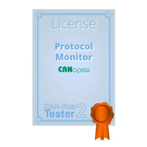 License "protocol monitor" (CAN/CANopen/SAE J1939)