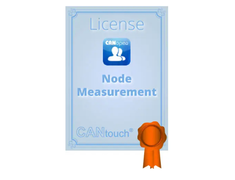 Node measurement CANopen licence