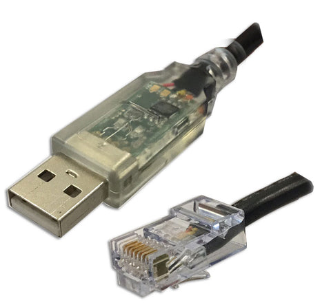 Cable RJ45/USB (Aux2, Aux3), Length 1m. DC-UPS Size 4