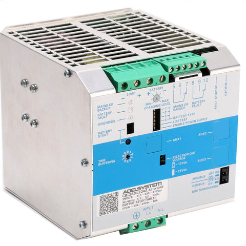 DC-UPS All In One MODbus Connection, In:115-230-277Vac Out:12-24V 280W