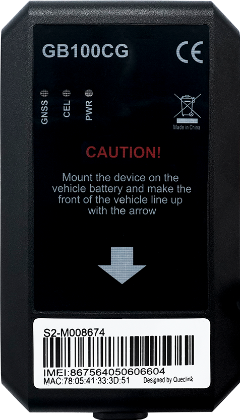 GB100CG LTE Cat 1/2G Battery Mounted Tracker for UBI/Insurance Telematics