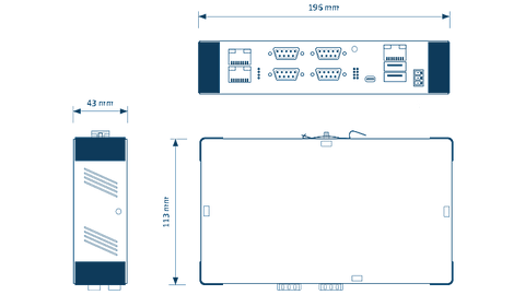 CANnector S (CAN[4], FD[2], LIN[2], DIO[2])