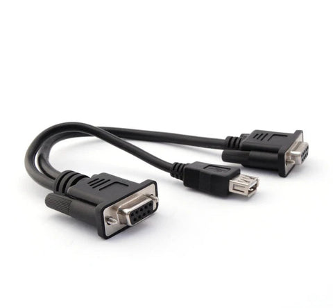 DB9-DB9/USB Adapter Cable