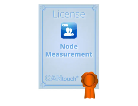 Node measurement CAN licence